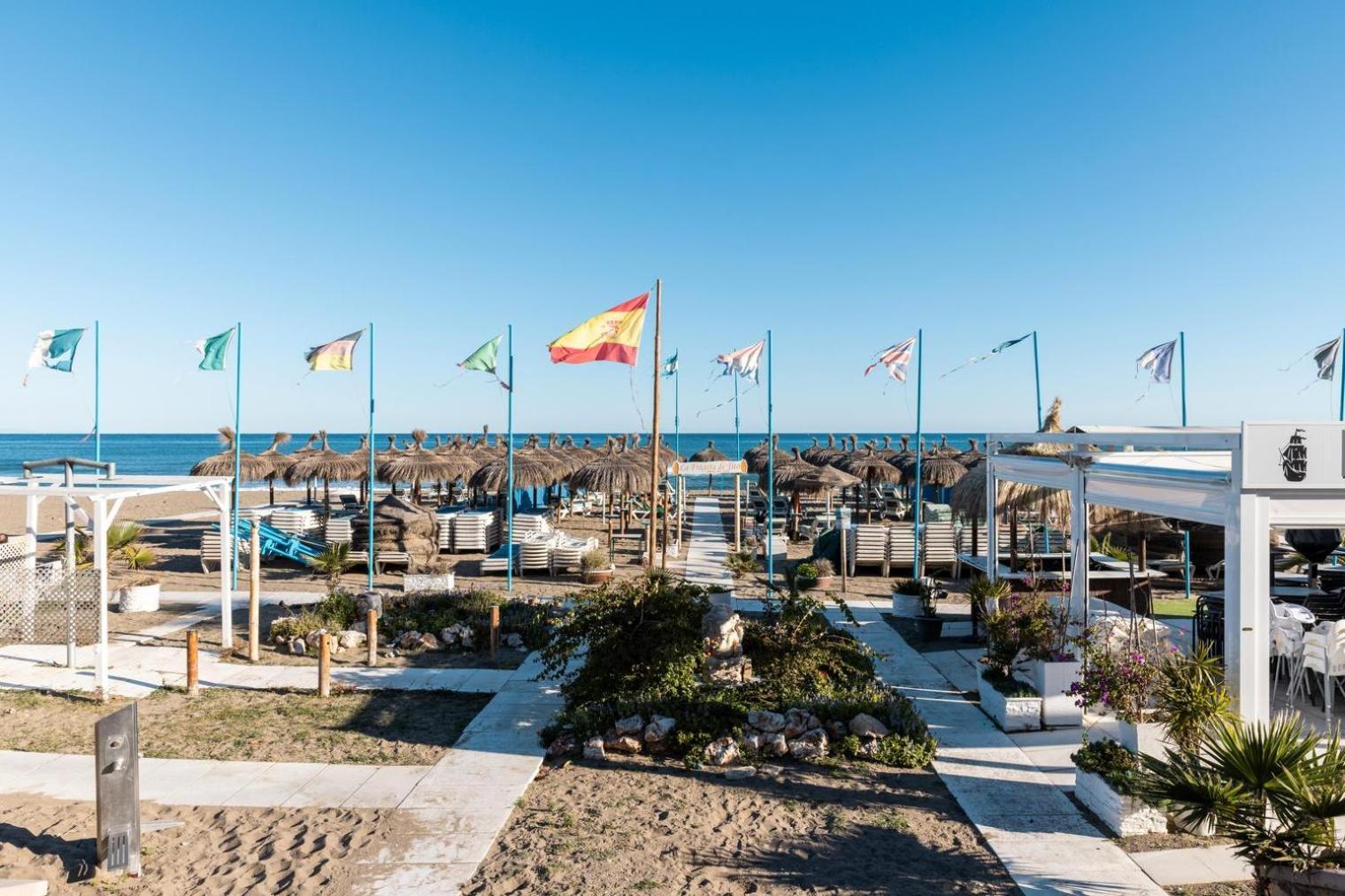 Primera Linea Del Mar - Acceso Directo Playa Carihuela Torremolinos Buitenkant foto